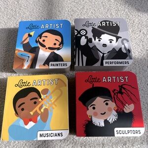 Little Artist Board Book Set (4 books)